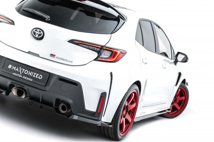Πίσω Πλευρικοί Splitters V.1 Toyota GR Corolla Mk12