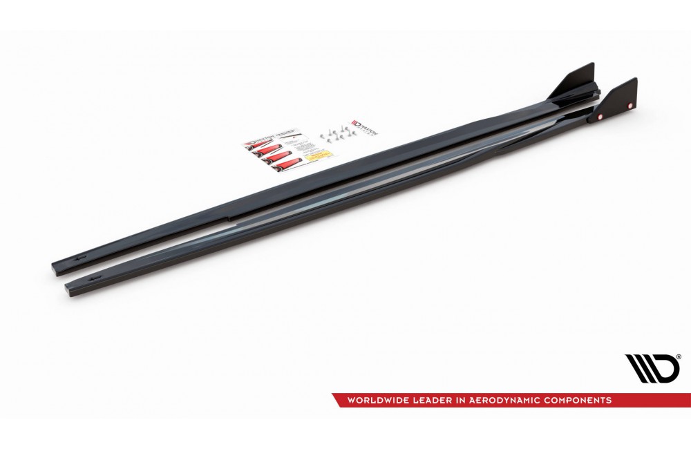 Side Skirts Diffusers V.1 + Flaps Toyota Corolla GR Sport Hatchback XII Side Skirts Diffusers V.1 + Flaps Toyota Corolla GR Sport Hatchback XII