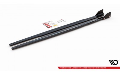Side Skirts Diffusers V.1 + Flaps Toyota Corolla GR Sport Hatchback XII