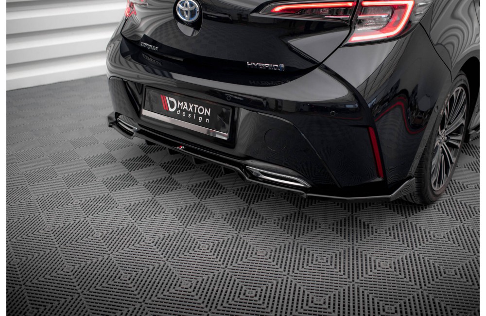 Rear Splitter (with vertical bars) Toyota Corolla Hatchback Mk12