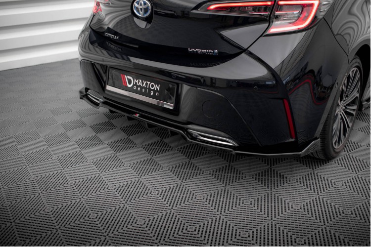 Πίσω splitter (με κατακόρυφες ράβδους) Toyota Corolla Hatchback Mk12