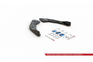 Rear Side Splitters Toyota Corolla XII Hatchback