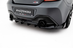Rear Splitter (with vertical bars) V.1 + Flaps Toyota GR86 Mk1
