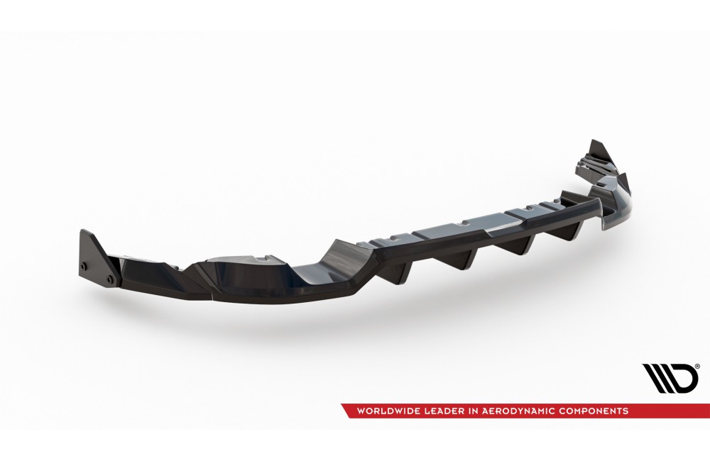 Rear Splitter (with vertical bars) V.1 + Flaps Toyota GR86 Mk1