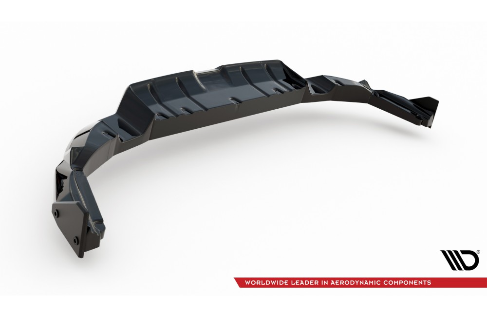 Rear Splitter (with vertical bars) V.1 + Flaps Toyota GR86 Mk1
