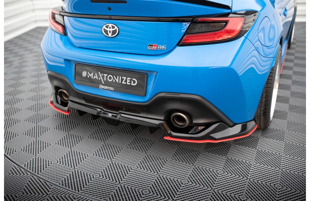 Rear Splitter (with vertical bars) V.2 Toyota GR86 Mk1