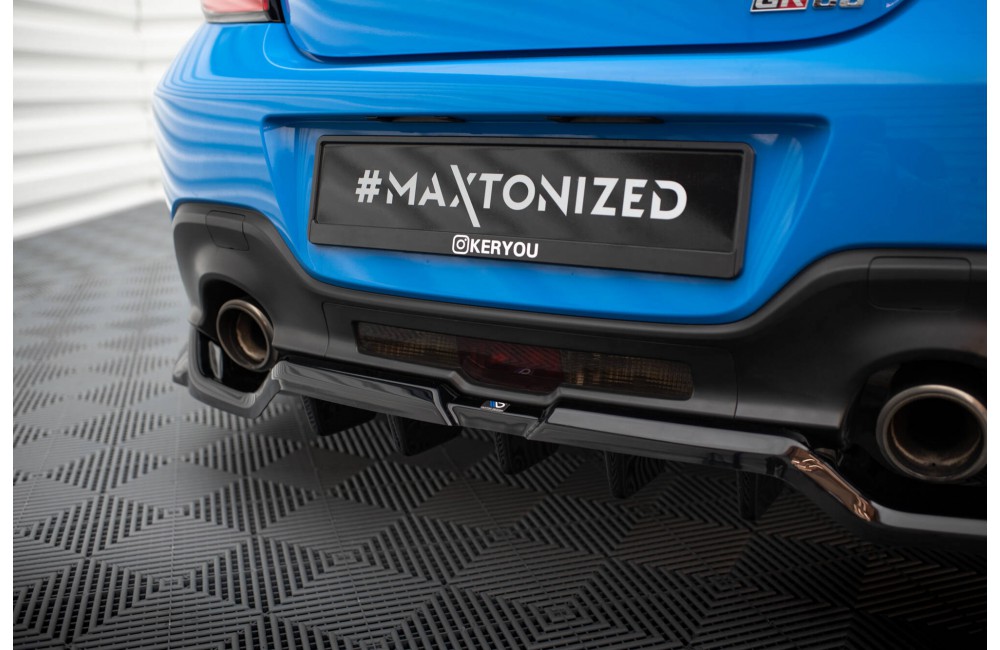 Rear Splitter (with vertical bars) V.3 Toyota GR86 Mk1