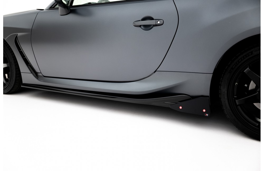 Side Skirts Diffusers V.1 + Flaps Toyota GR86 Mk1 Side Skirts Diffusers V.1 + Flaps Toyota GR86 Mk1