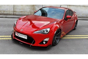 FRONT RACING SPLITTER TOYOTA GT86 (with wings)