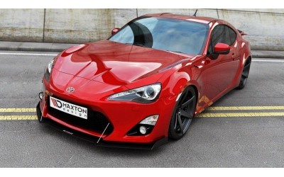 FRONT RACING SPLITTER TOYOTA GT86 (with wings)