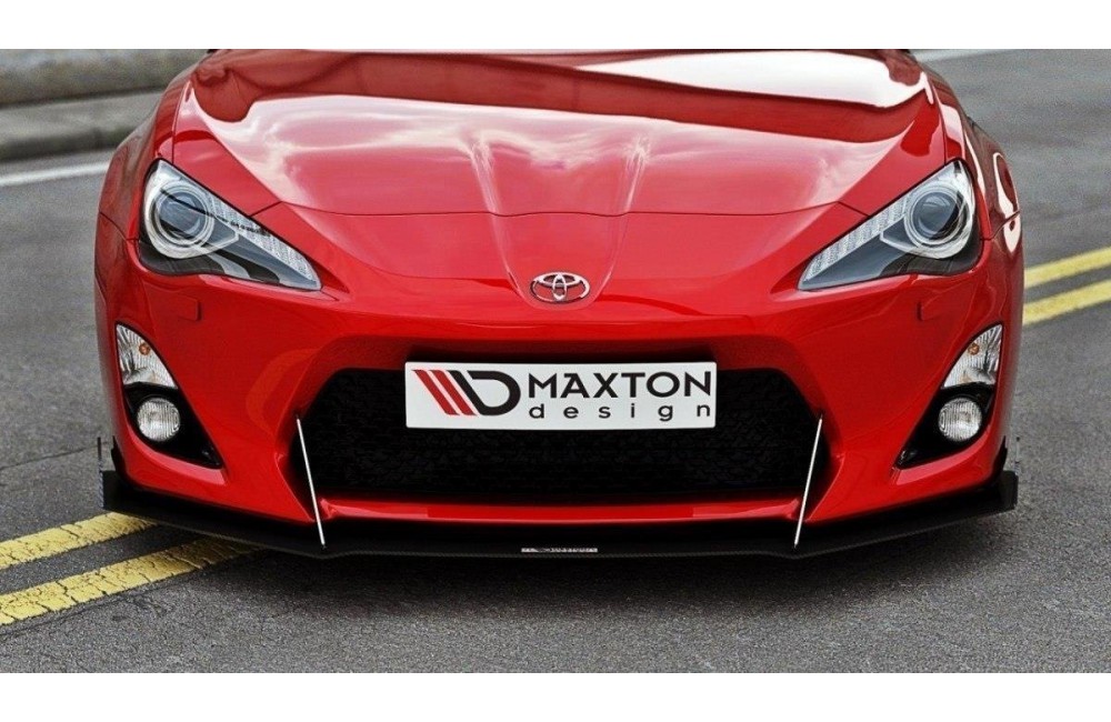FRONT RACING SPLITTER TOYOTA GT86 (with wings)