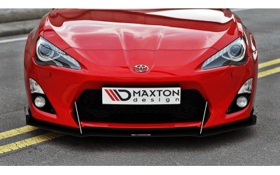 FRONT RACING SPLITTER TOYOTA GT86 (with wings)