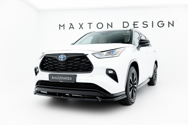 Μπροστινός splitter V.2 Toyota Highlander Mk4