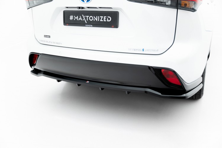 Πίσω splitter (με κάθετες ράβδους) Toyota Highlander Mk4
