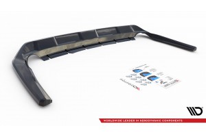 Rear Splitter (with vertical bars) Toyota RAV4 Mk5