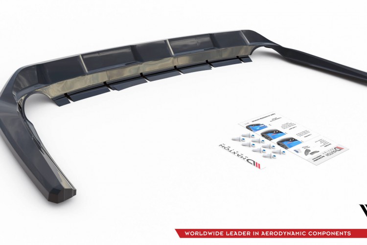 Πίσω Splitter (με κάθετες ράβδους) Toyota RAV4 Mk5