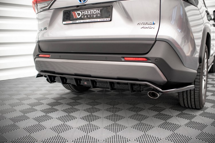 Πίσω Splitter (με κάθετες ράβδους) Toyota RAV4 Mk5