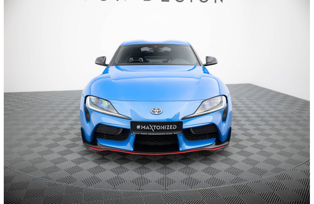 Front Splitter V.3 Toyota Supra Mk5 - Gloss Black