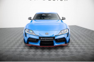 Front Splitter V.3 Toyota Supra Mk5 - Gloss Black