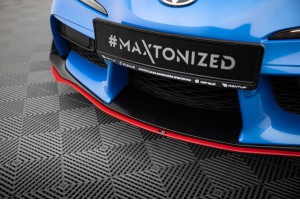 Front Splitter V.3 Toyota Supra Mk5 - Gloss Black