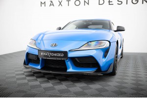 Front Splitter V.3 Toyota Supra Mk5 - Gloss Black