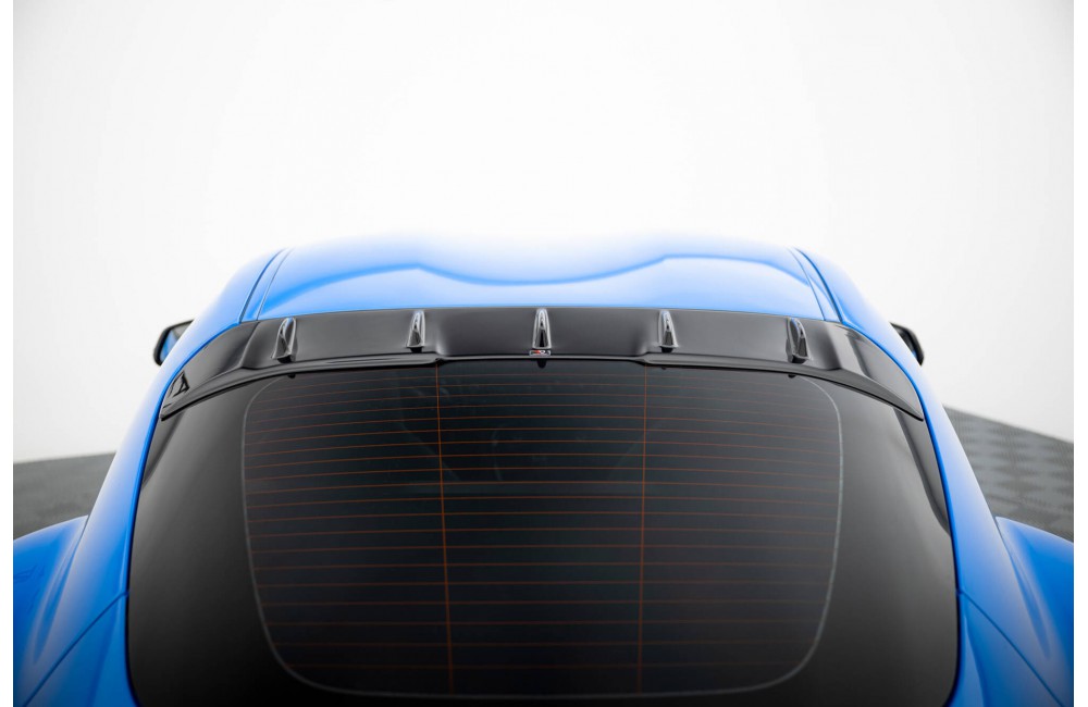 The extension of the rear window Toyota Supra Mk5