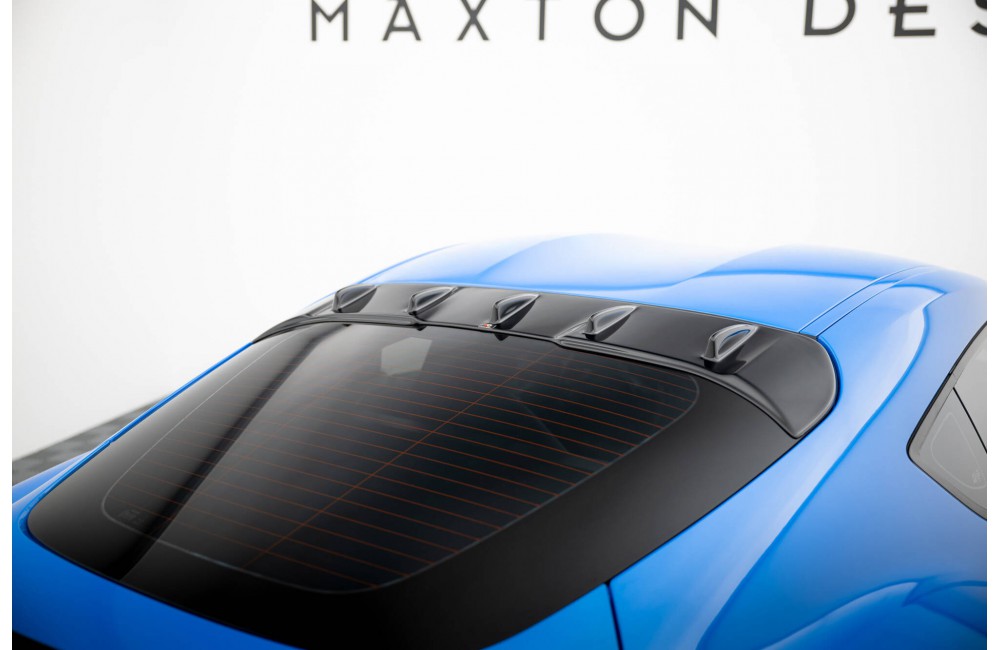 The extension of the rear window Toyota Supra Mk5