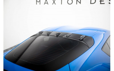The extension of the rear window Toyota Supra Mk5