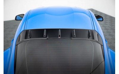 The extension of the rear window Toyota Supra Mk5