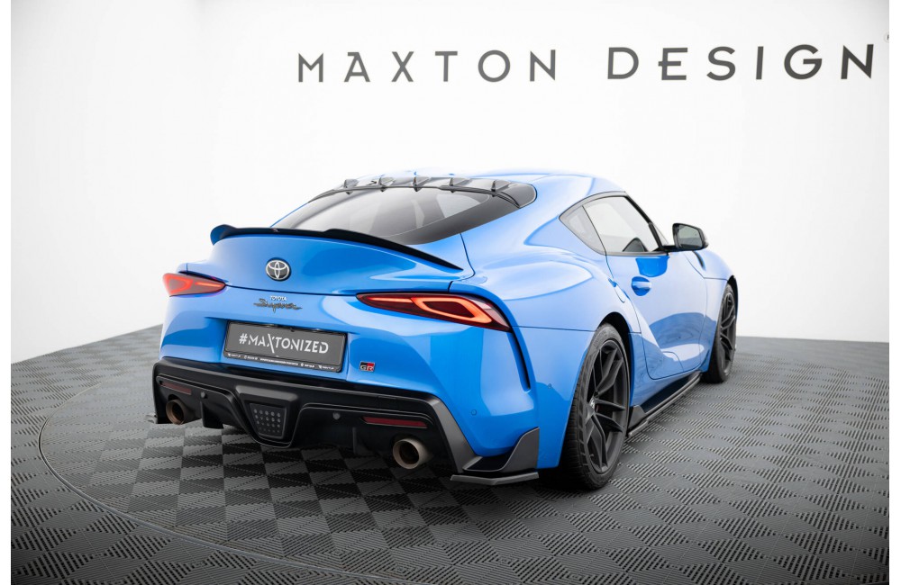The extension of the rear window Toyota Supra Mk5