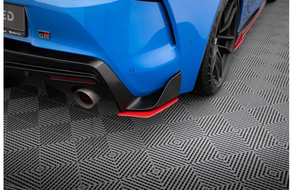 Rear Side Splitters V.2 Toyota Supra Mk5 - Gloss Black