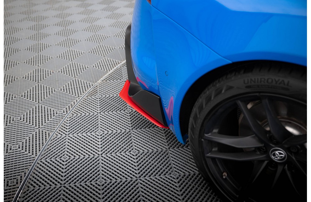Rear Side Splitters V.2 Toyota Supra Mk5 - Gloss Black