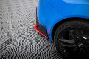 Rear Side Splitters V.2 Toyota Supra Mk5 - Gloss Black