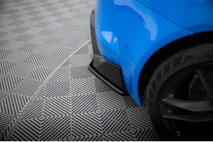 Rear Side Splitters V.2 Toyota Supra Mk5 - Gloss Black