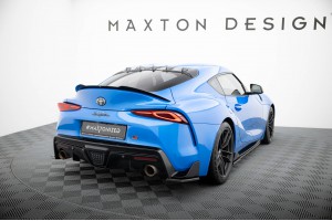 Rear Side Splitters V.2 Toyota Supra Mk5 - Gloss Black