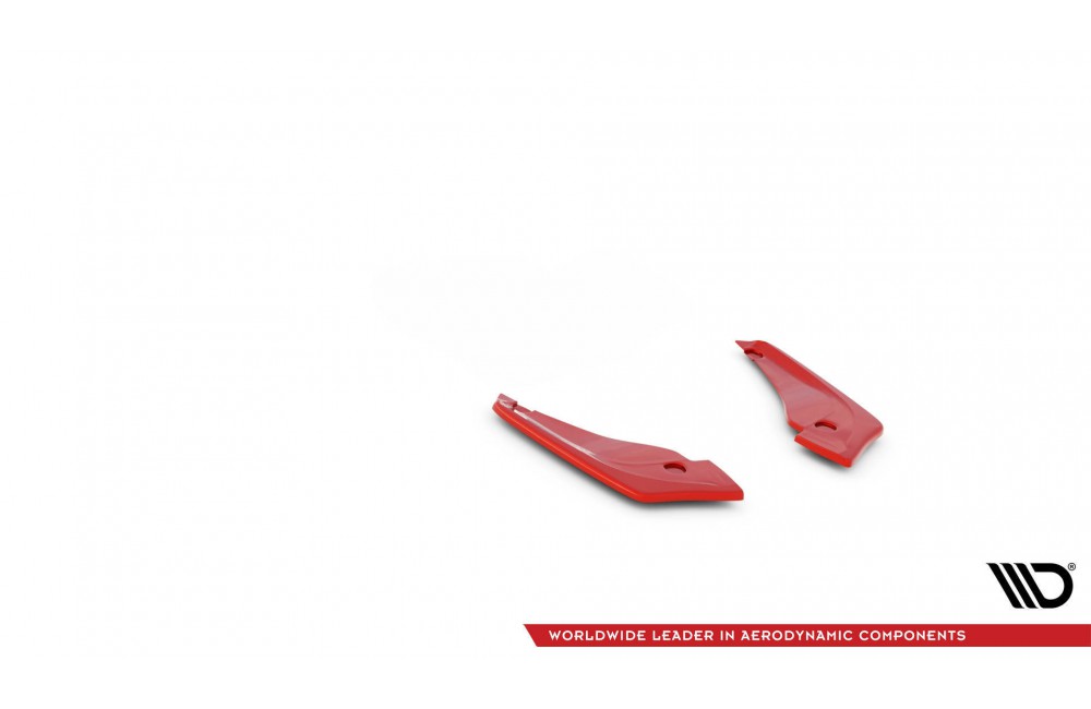 Rear Side Splitters V.2 Toyota Supra Mk5 - Gloss Black