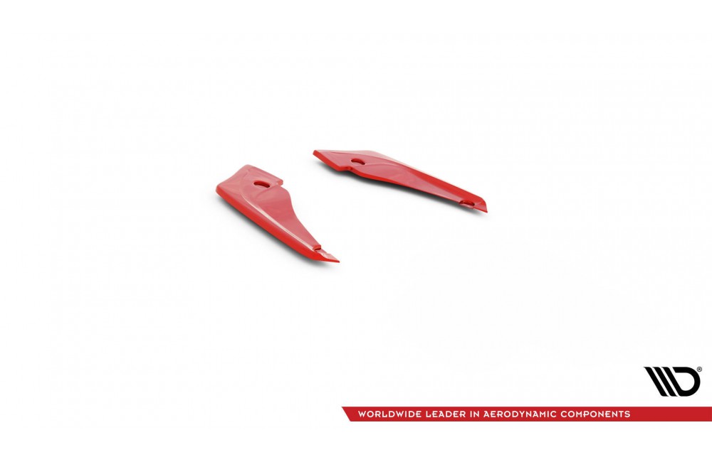 Rear Side Splitters V.2 Toyota Supra Mk5 - Gloss Black
