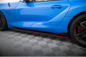 Side skirts Diffusers V.2 Toyota Supra Mk5 - Gloss Black Side skirts Diffusers V.2 Toyota Supra Mk5 - Gloss Black