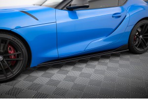 Side skirts Diffusers V.2 Toyota Supra Mk5 - Gloss Black Side skirts Diffusers V.2 Toyota Supra Mk5 - Gloss Black