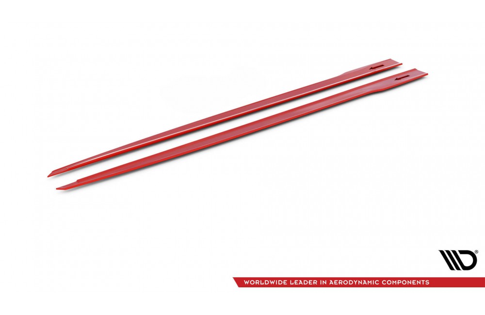 Side skirts Diffusers V.2 Toyota Supra Mk5 - Gloss Black Side skirts Diffusers V.2 Toyota Supra Mk5 - Gloss Black