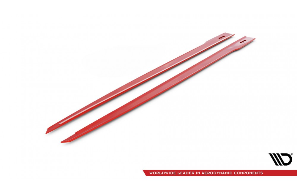 Side skirts Diffusers V.2 Toyota Supra Mk5 - Gloss Black Side skirts Diffusers V.2 Toyota Supra Mk5 - Gloss Black