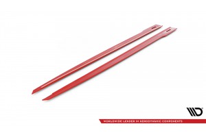 Side skirts Diffusers V.2 Toyota Supra Mk5 - Gloss Black Side skirts Diffusers V.2 Toyota Supra Mk5 - Gloss Black