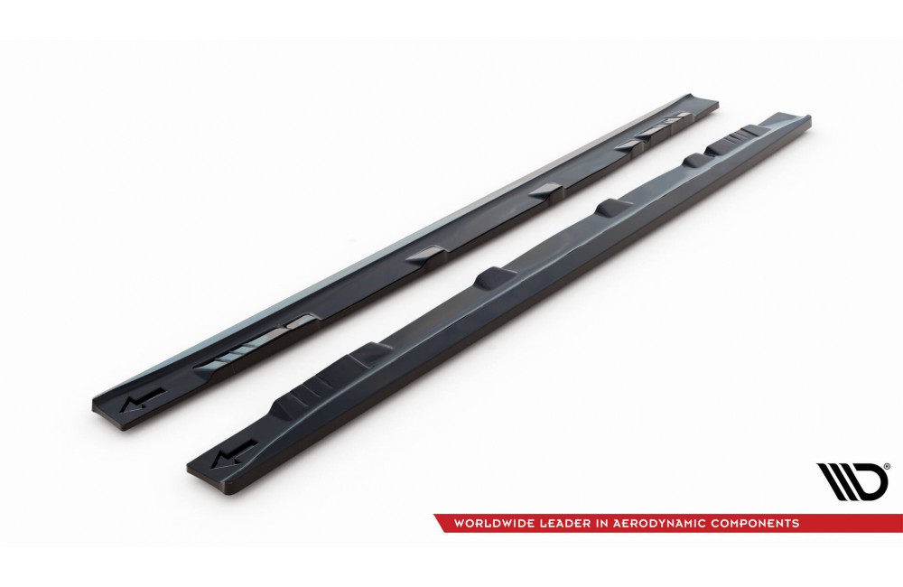 Side Skirts Diffusers Toyota Yaris T-Sport Mk1 Facelift