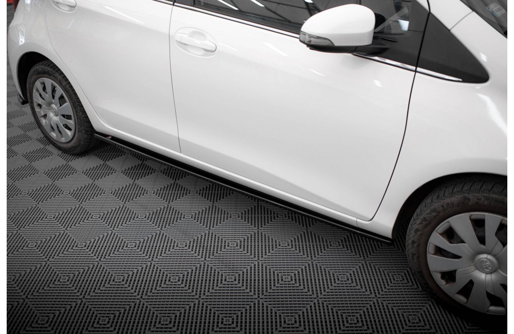 Side Skirts Diffusers Toyota Yaris Mk3 Facelift