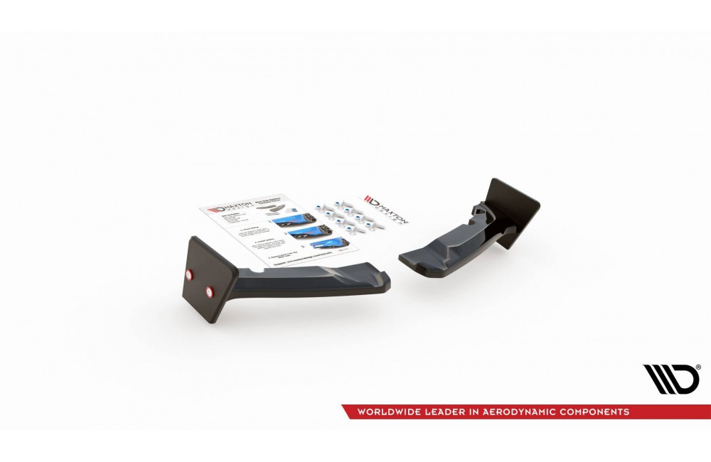Rear Side Splitters + Flaps V.4 Toyota GR Yaris Mk4