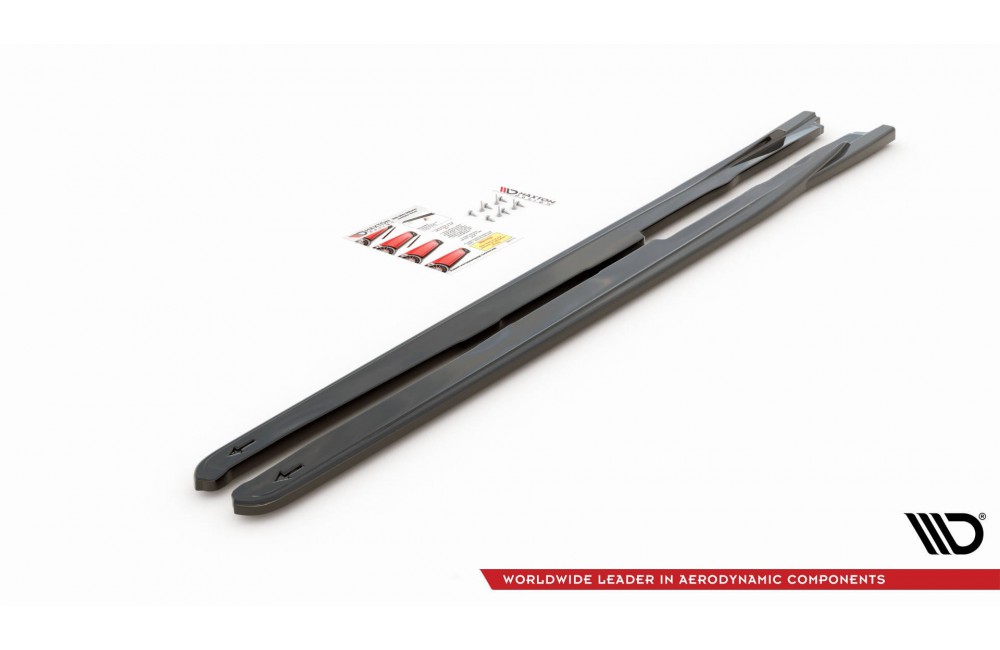 Side Skirts Diffusers V.1 Toyota GR Yaris Mk4 Side Skirts Diffusers V.1 Toyota GR Yaris Mk4