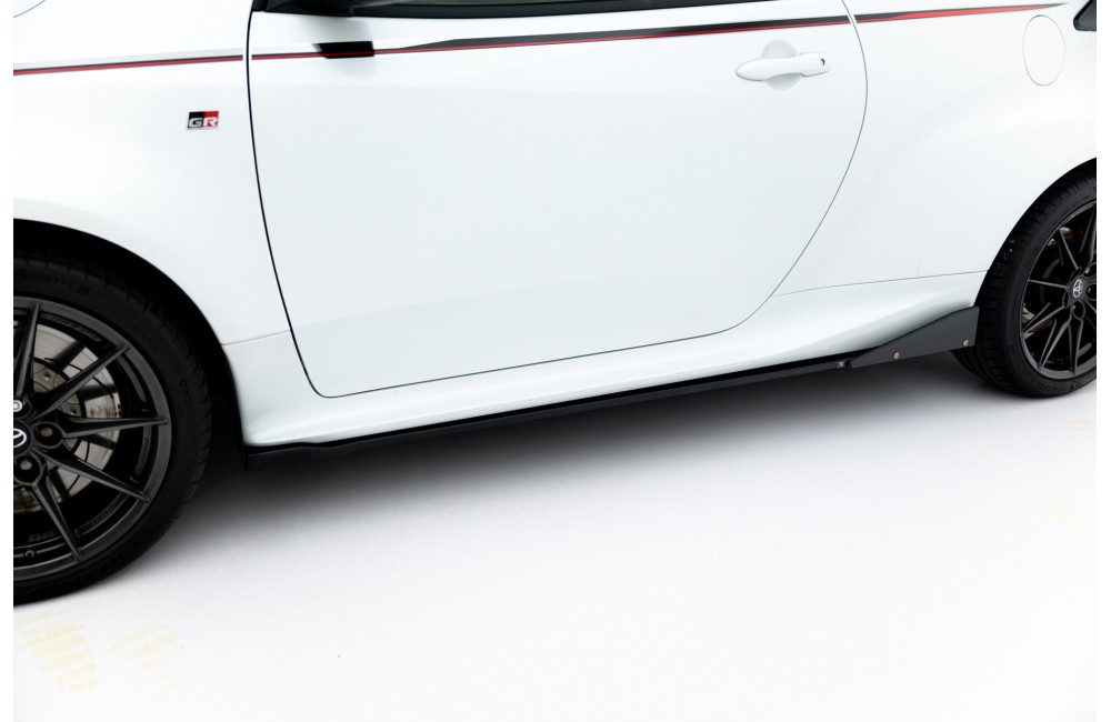 Side Skirts Diffusers V.2 + Flaps Toyota GR Yaris Mk4 Side Skirts Diffusers V.2 + Flaps Toyota GR Yaris Mk4