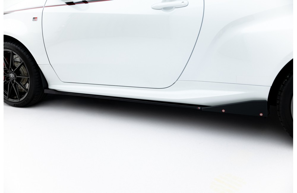 Side Skirts Diffusers V.2 + Flaps Toyota GR Yaris Mk4 Side Skirts Diffusers V.2 + Flaps Toyota GR Yaris Mk4