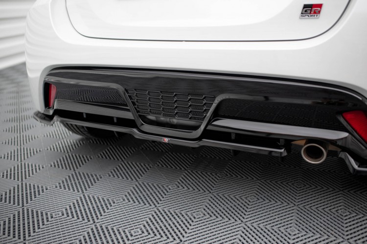 Πίσω Splitter (με κατακόρυφες ράβδους) Toyota Yaris GR Sport Mk4