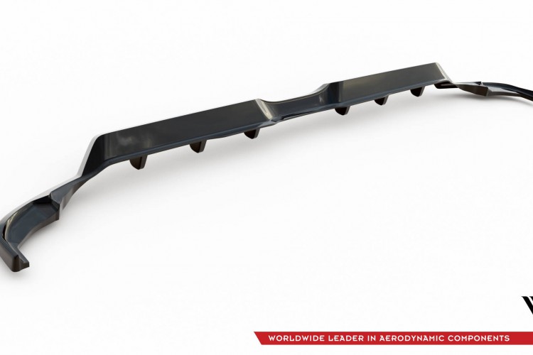 Rear Splitter (with vertical bars) V.2 Toyota Yaris Mk4